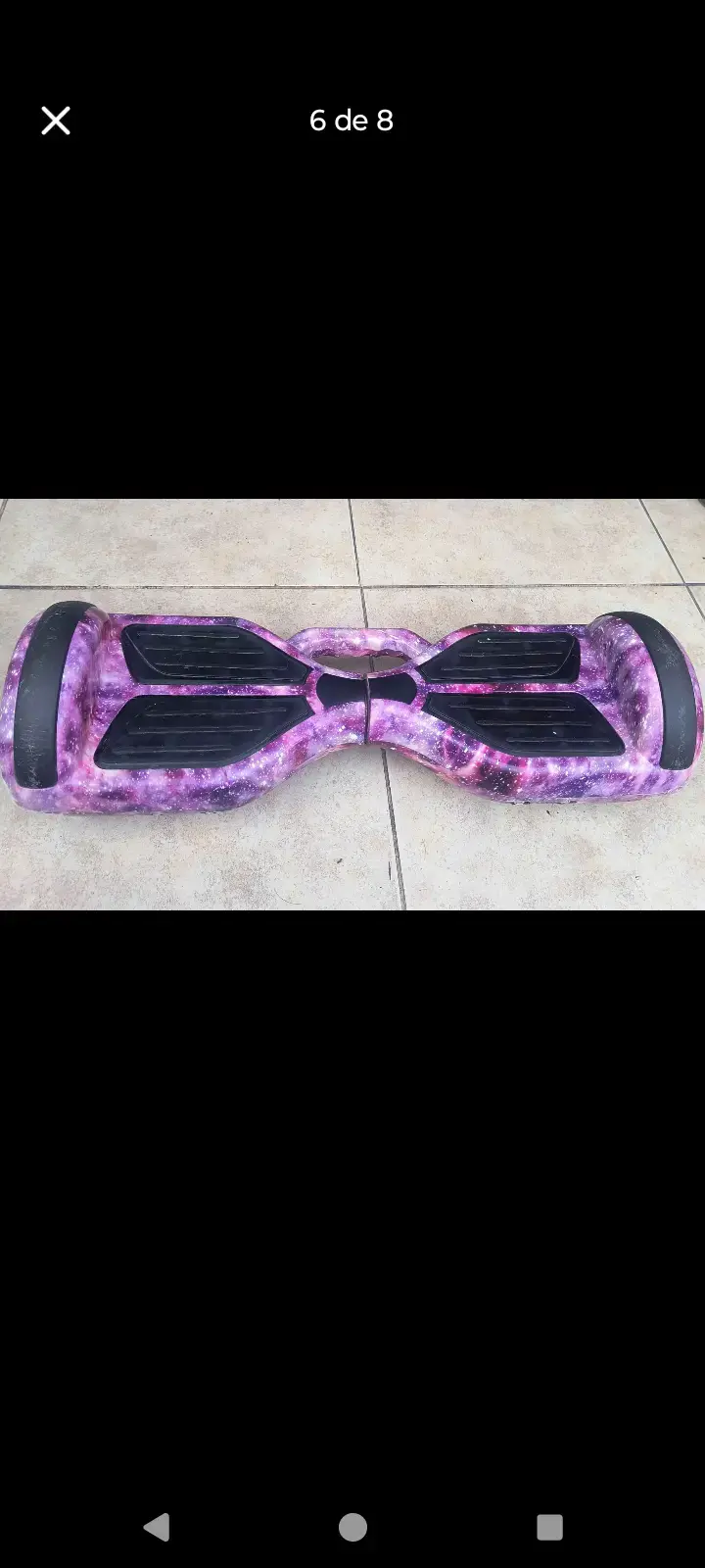 Hoverboard estilo galaxia - 1