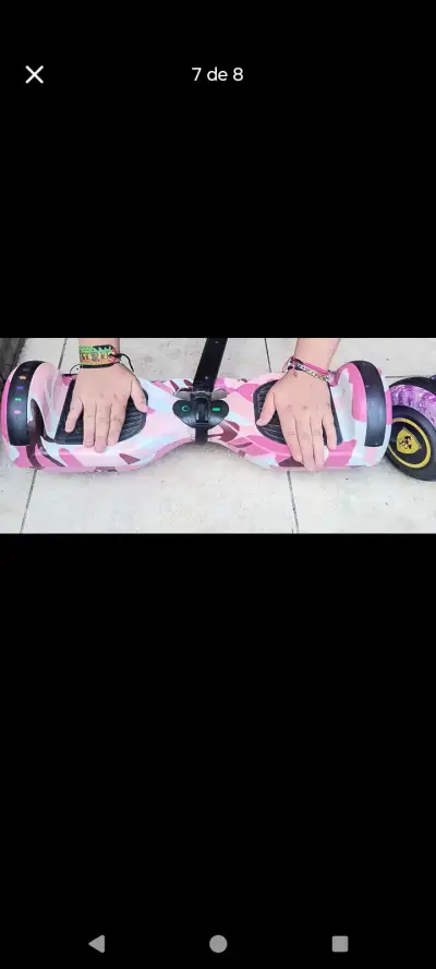 Hoverboard estilo galaxia - miniatura 3