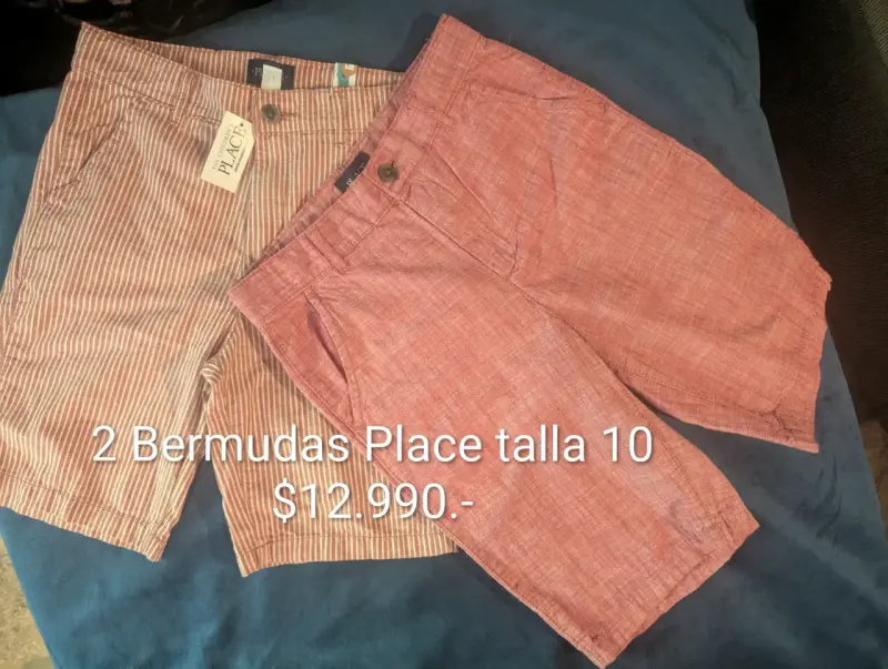 2 bermudas niño Place talla 10 - 1