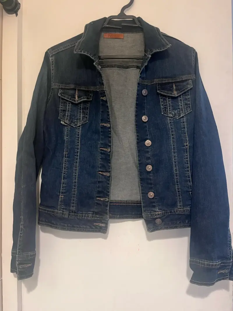 Chaqueta de mezclilla azul - 2