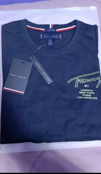 Polera Tommy Hilfiger azul - miniatura 1