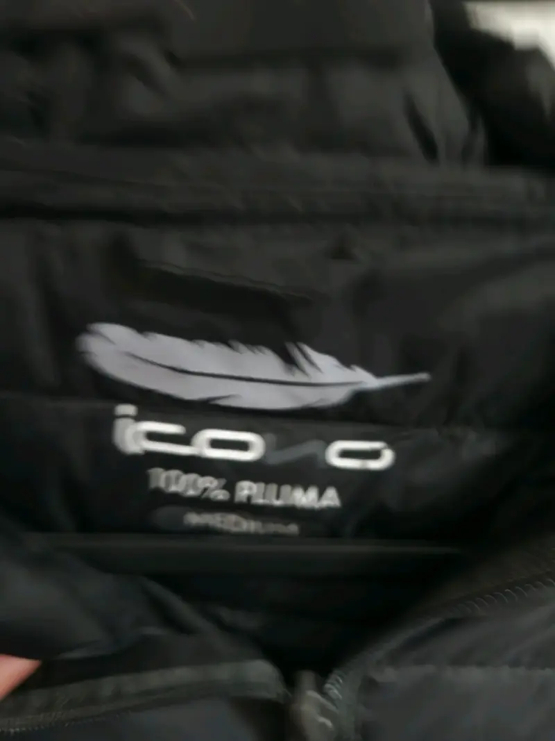 Chaqueta icono Pluma Gris - Talla M - 4