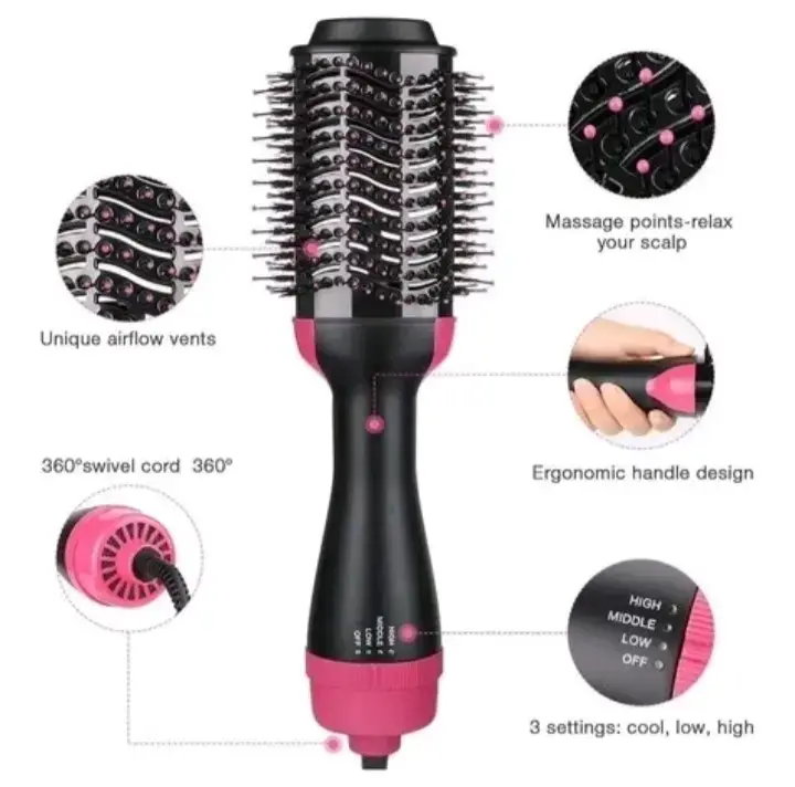 Cepillo secador de cabello 2 en 1 - 3