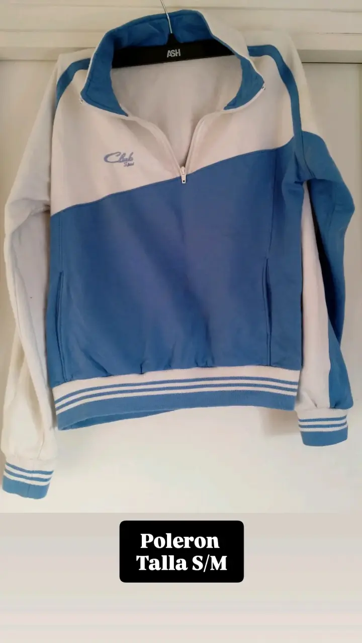 Polerón Club Sport azul