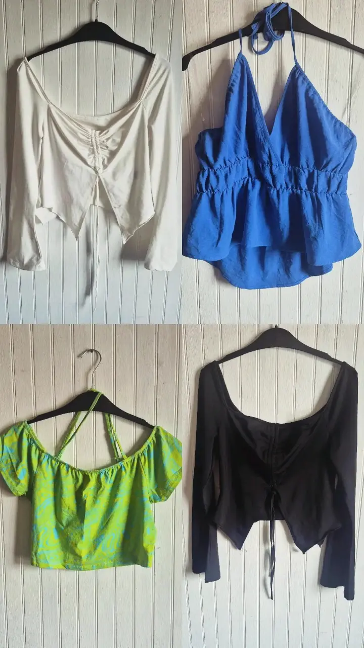 Lote de poleras y blusas variadas - 2
