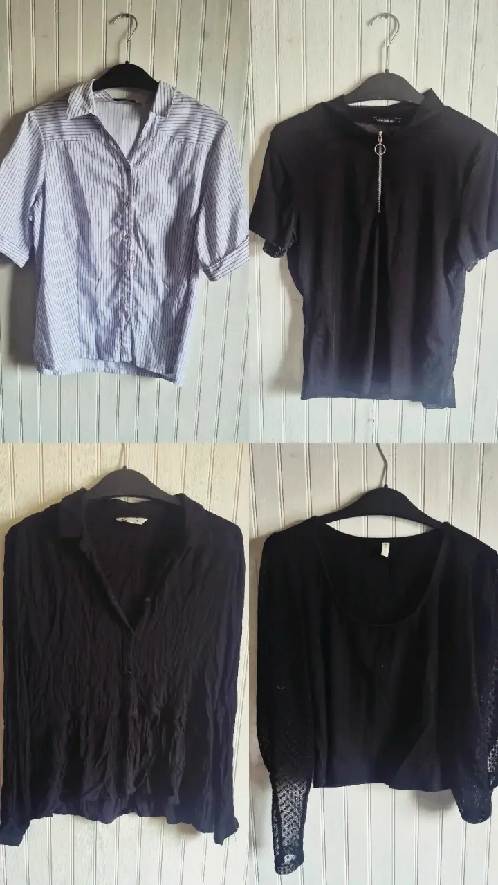 Lote de poleras y blusas variadas - 3