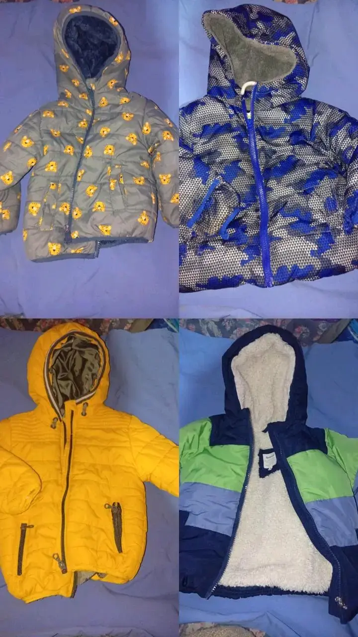 Chaquetas infantiles variadas