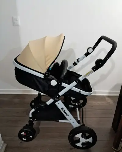 👶 Coche Travel System Kidscool + Huevito + Moisés - miniatura 1