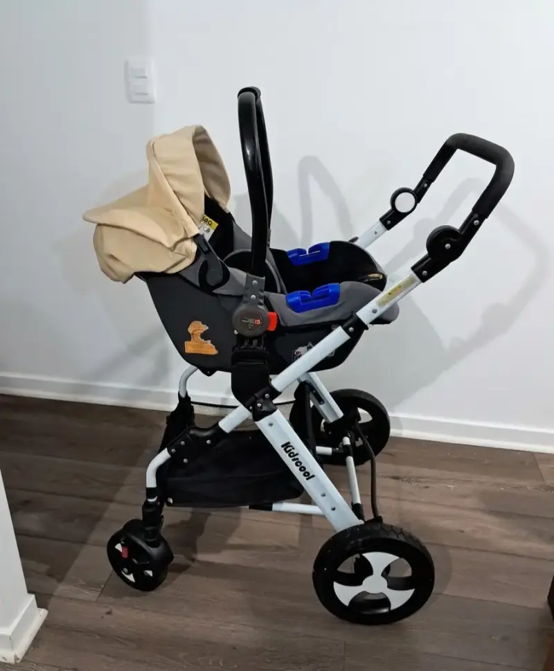 👶 Coche Travel System Kidscool + Huevito + Moisés - 3