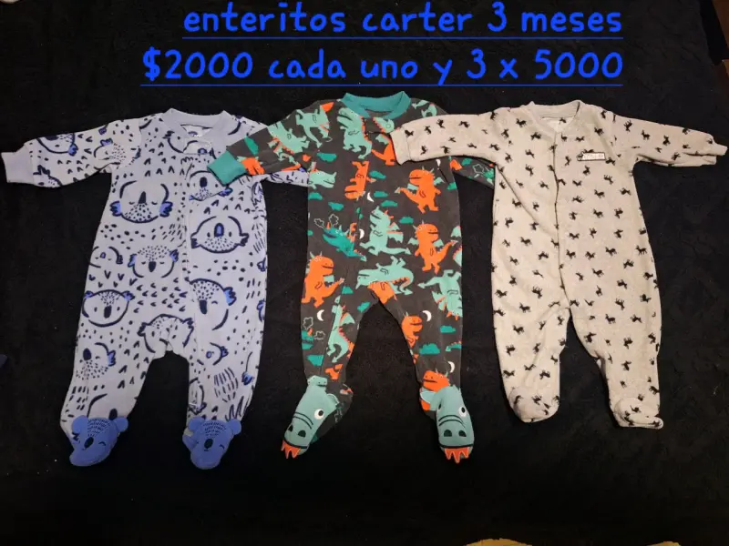 Enteritos Carter 3 meses - 1