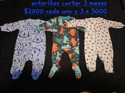 Enteritos Carter 3 meses - miniatura 1