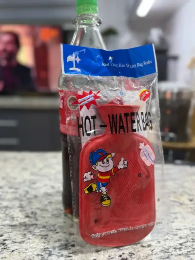 Bolsa de agua caliente roja - miniatura 2
