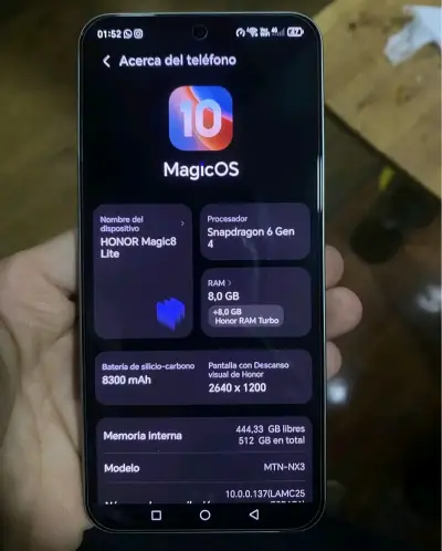 Teléfono Honor con cámara 108MP - miniatura 2