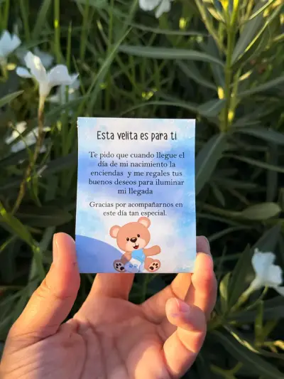 Recuerdo para Baby Shower - miniatura 5