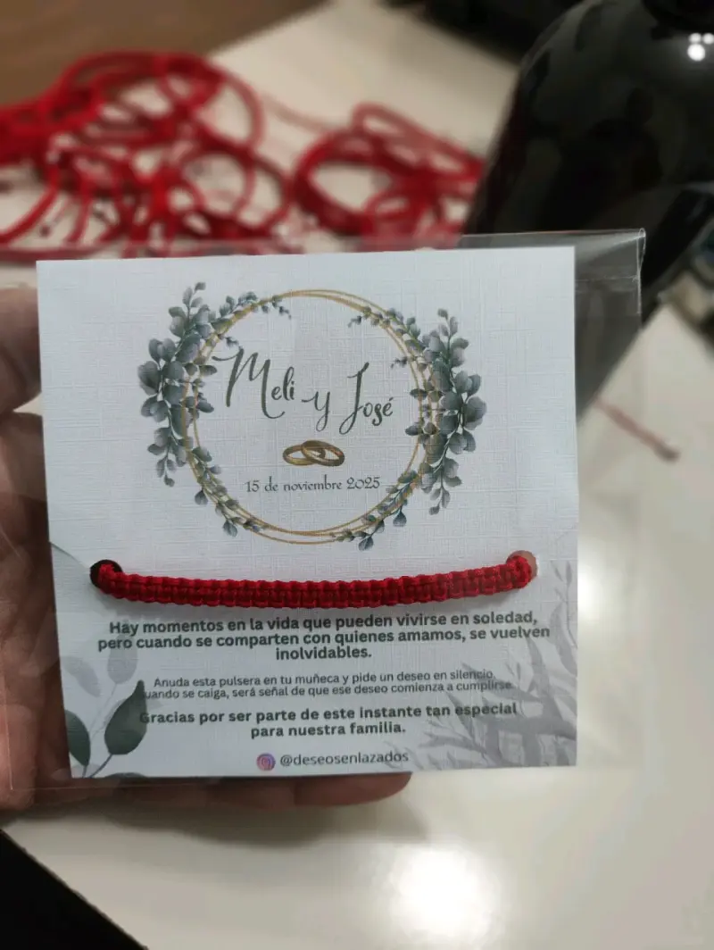 Pulseras de recuerdo personalizadas - 1