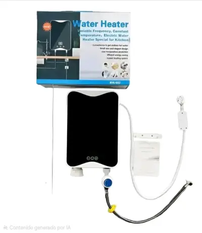 Calentador de agua eléctrico, pantalla LED - miniatura 3