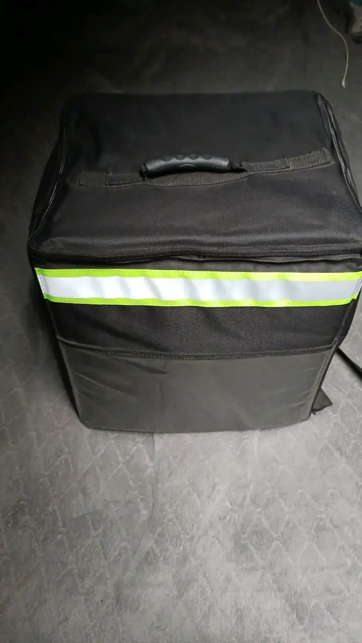 Bolsa de entrega térmica negra - 1