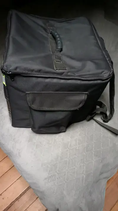 Bolsa de entrega térmica negra - miniatura 3