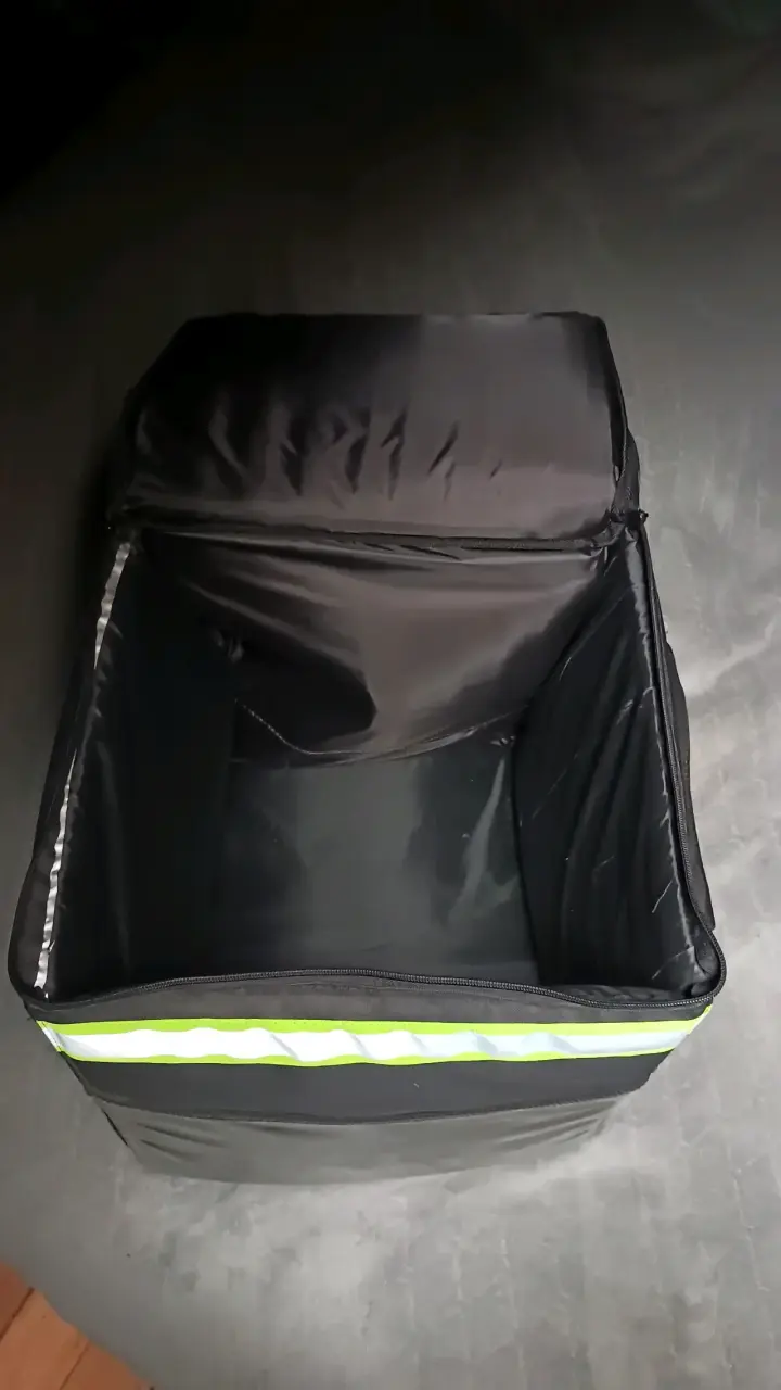 Bolsa de entrega térmica negra - 4