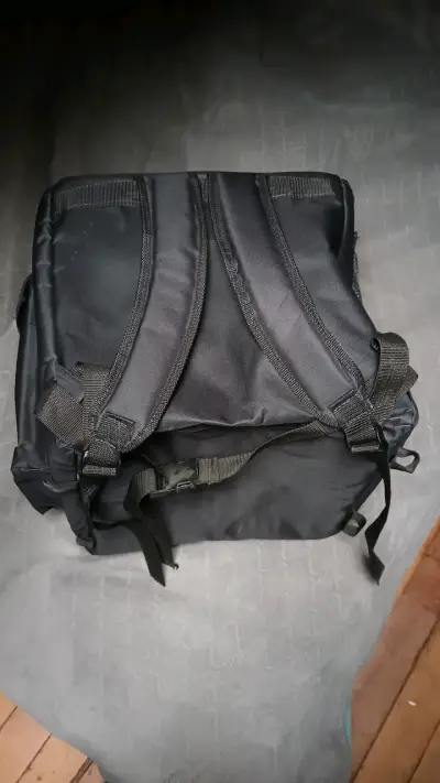 Bolsa de entrega térmica negra - miniatura 5