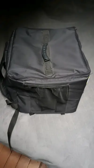 Bolsa de entrega térmica negra - miniatura 6