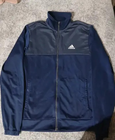 Chaqueta deportiva azul Adidas - miniatura 1