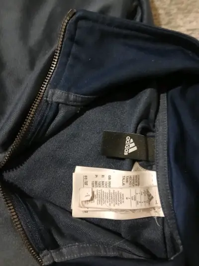Chaqueta deportiva azul Adidas - miniatura 2