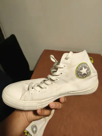 Zapatillas blancas de lona - miniatura 4
