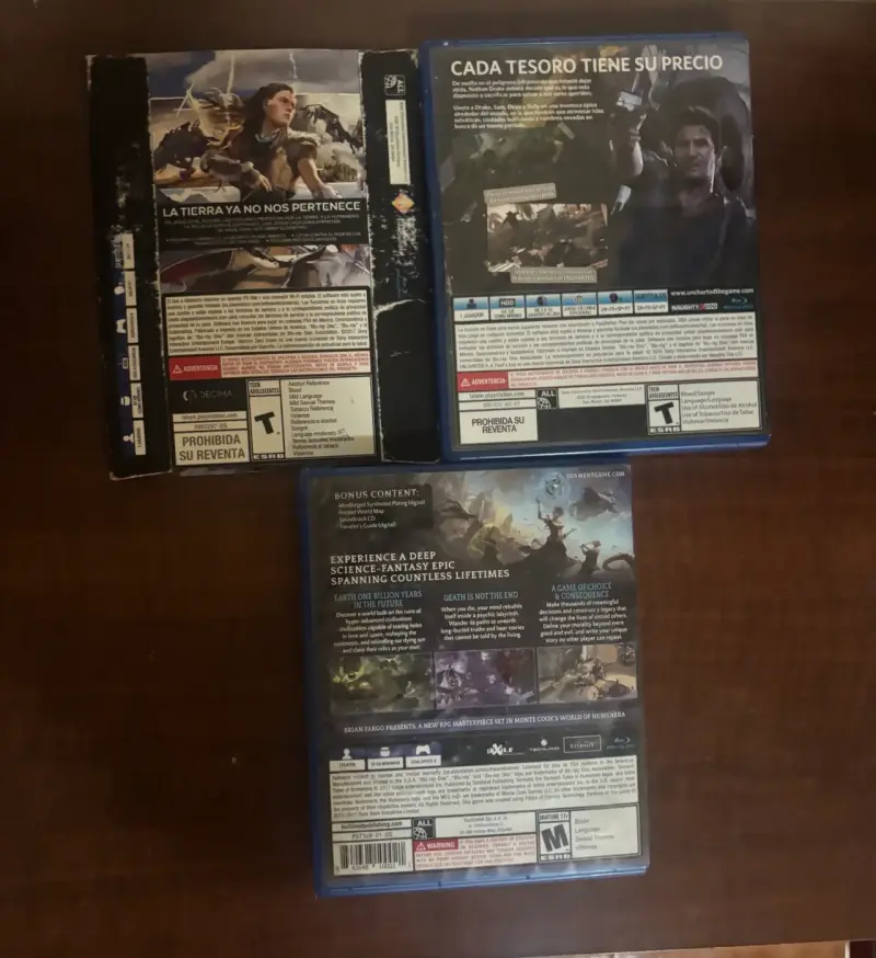 Lote de juegos PS4 - 2