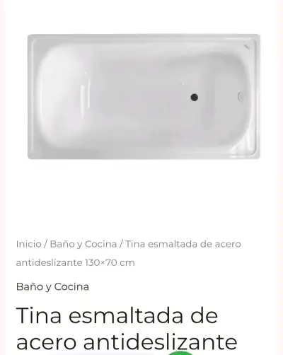 Bañera blanca con accesorios - miniatura 3