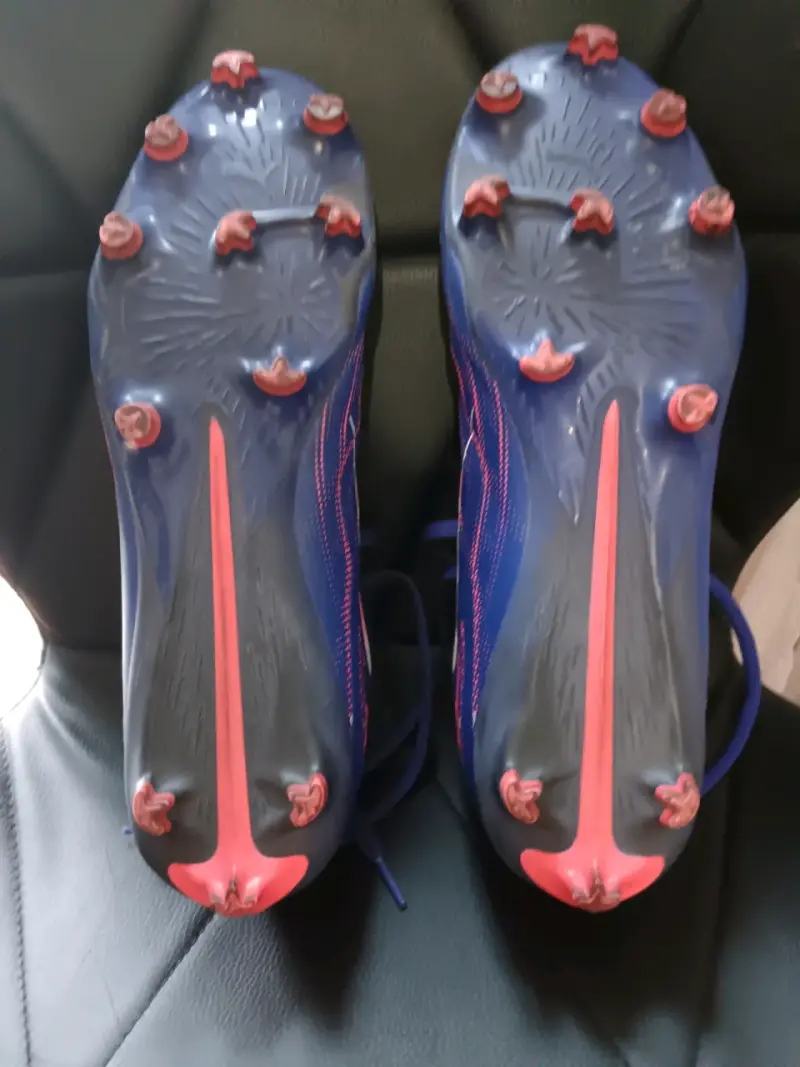 Zapatos de fútbol azules Puma - 6