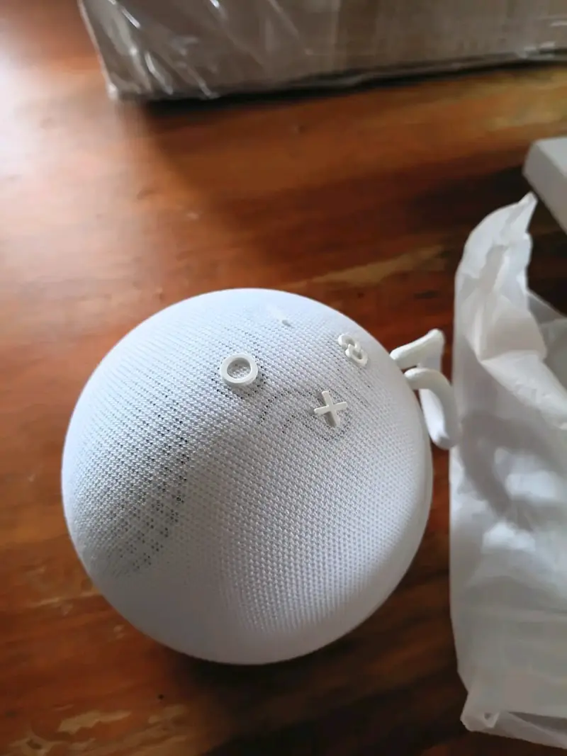 Altavoz inteligente blanco - 2