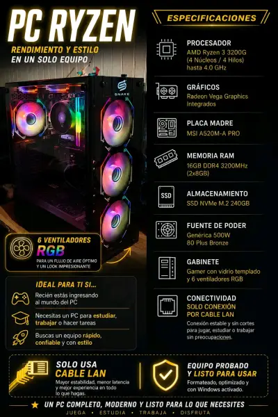 Pc gamer de entrada - miniatura 6