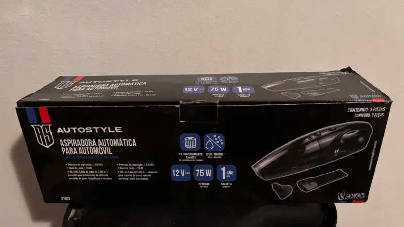 Aspiradora automática para auto - 1