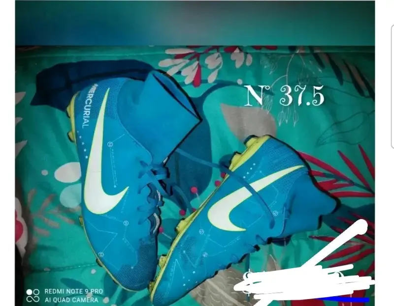 Zapatillas deportivas Mercurial azul