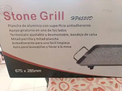 Parrilla eléctrica antiadherente - miniatura 2