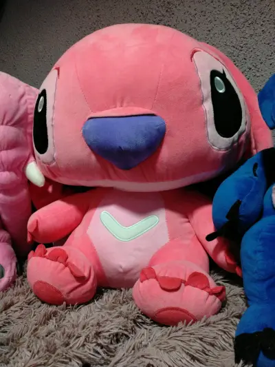 Peluche grande rosado - miniatura 2