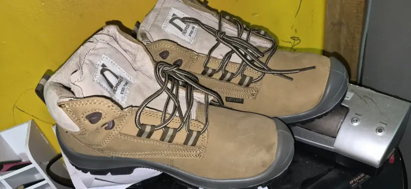 Botas de seguridad beige - 1