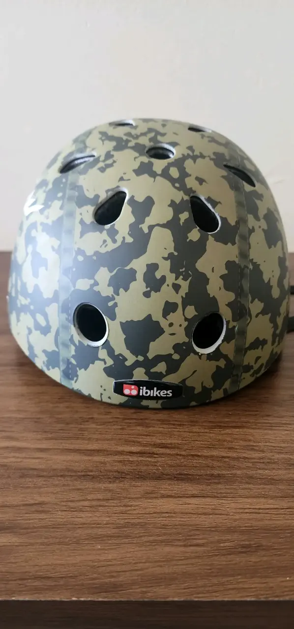 Casco tipo militar camuflado - 5