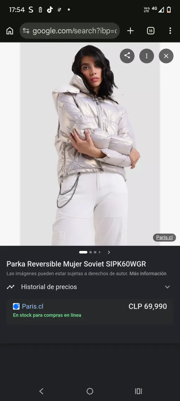 Parka Reversible Negra/Amarilla - 2