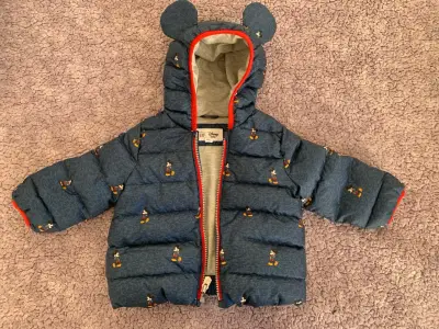 Chaqueta acolchada Disney baby - miniatura 1