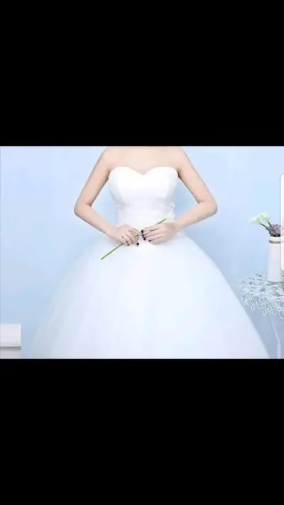 Vestido de novia blanco encaje - miniatura 5