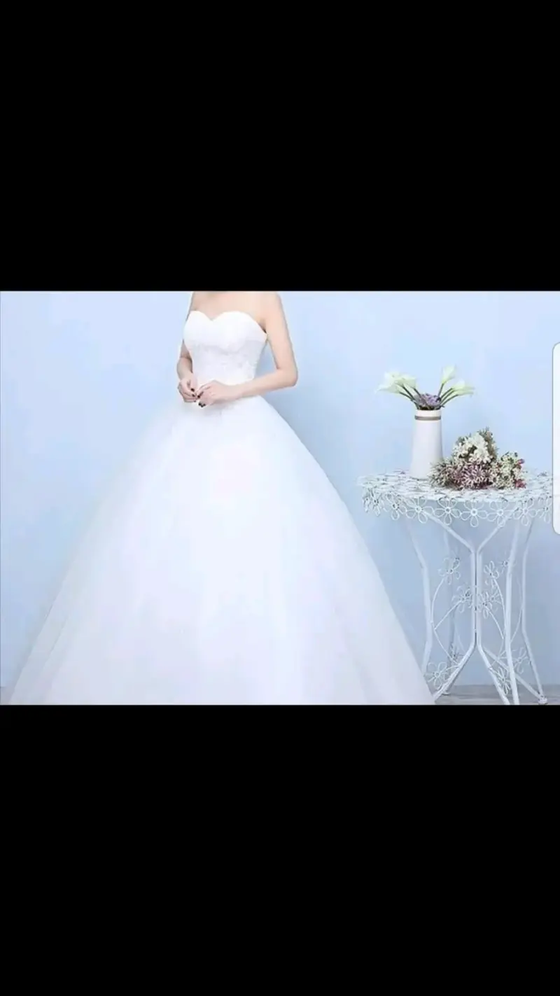 Vestido de novia blanco encaje - 6