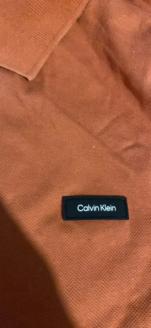 Polera Calvin Klein naranja XL - 2