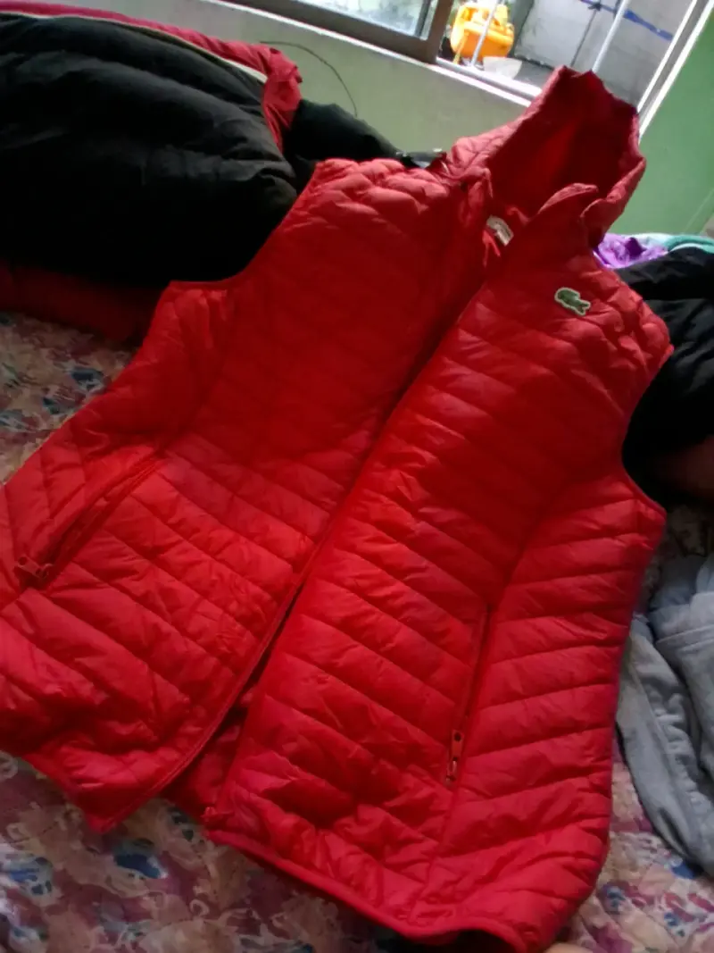 Chaqueta acolchada roja - 2