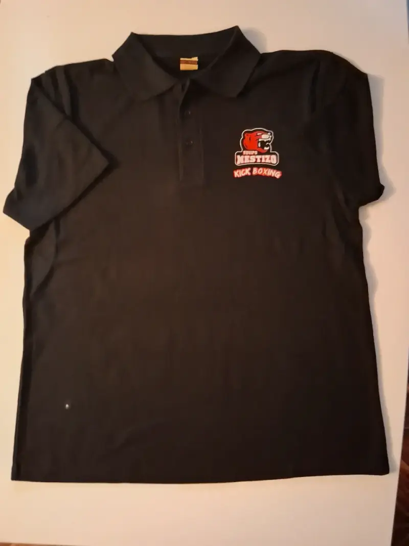 Polerón negro personalizado - 6