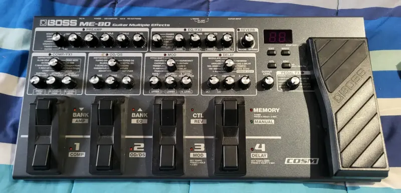 Pedalera de efectos BOSS ME-80 - 1