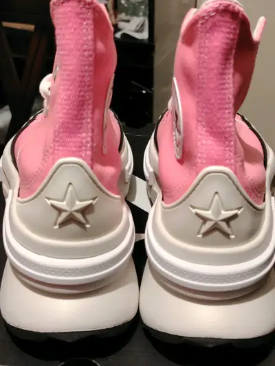 Zapatillas altas rosadas Converse - miniatura 5