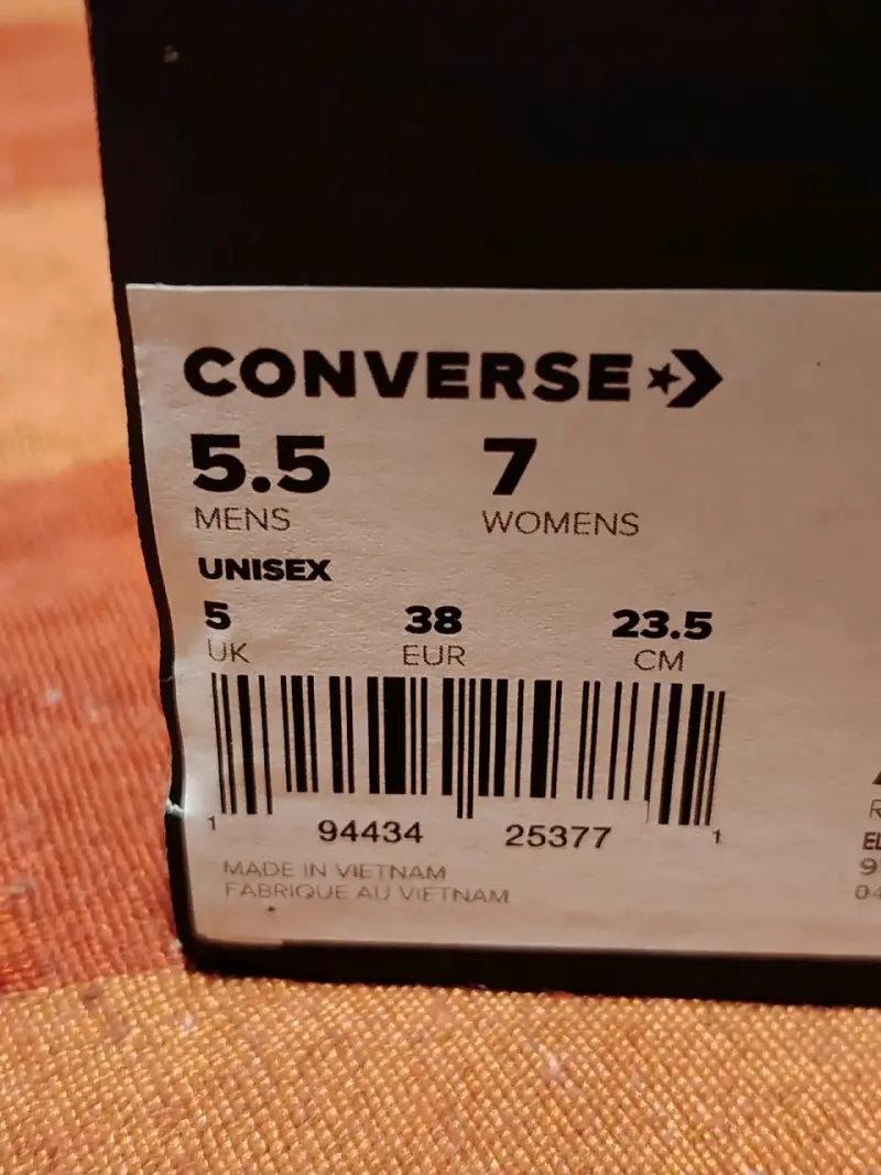 Zapatillas altas rosadas Converse - 6