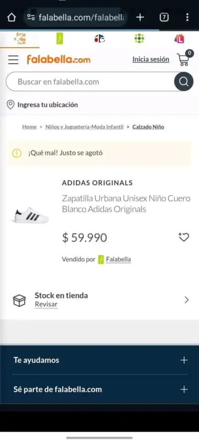 Zapatillas blancas con franjas negras - miniatura 2